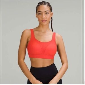 Lululemon Run Times Bra *High Support, B–G Cups - Solar Orange - Size 34DD